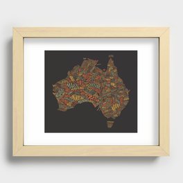 Indigenous Australia Recessed Framed Print