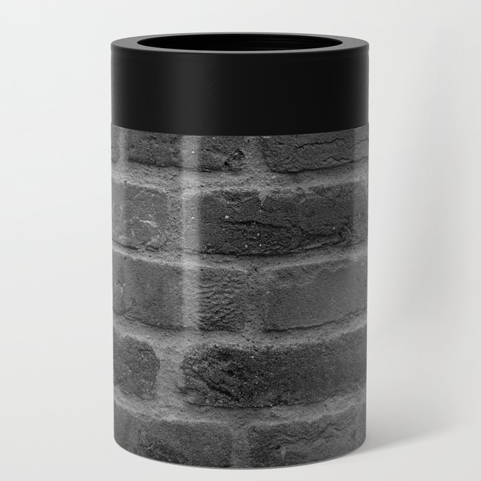 Black And White Brick Can Cooler