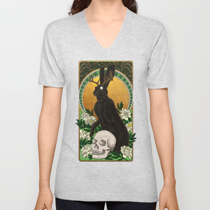 Guardian of Light and Death V Neck T Shirt