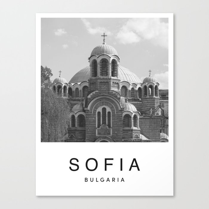 Sofia, Bulgaria Canvas Print