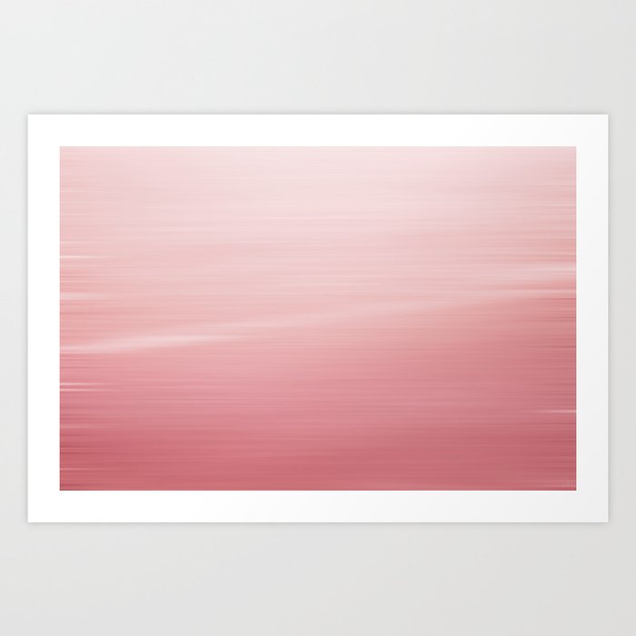 Pink Ombré Art Print