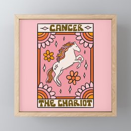Cancer Tarot Card Framed Mini Art Print
