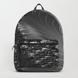 Grey Scale Backpack | Digital, Graphicdesign, Black and White, 3D, Abstract, Monochrome 