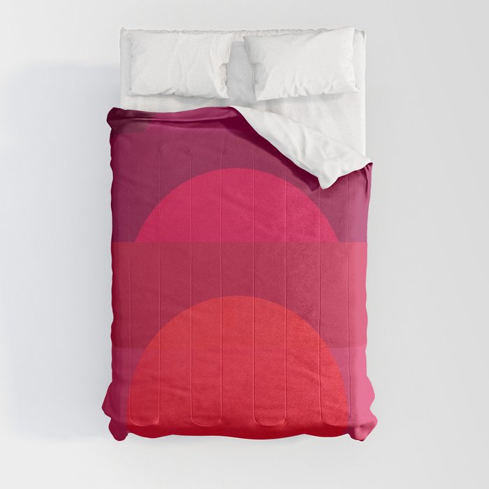 Abstraction_Sunset_001 Comforter