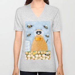 The Beekeeper V Neck T Shirt