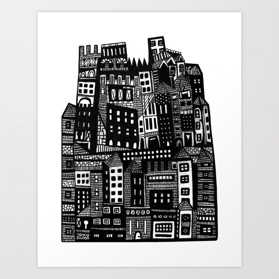 Neighborhood Art Print