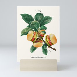 BURGER PLANT Mini Art Print