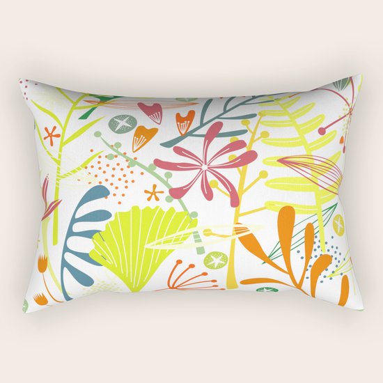 Tropical Rectangular Pillow