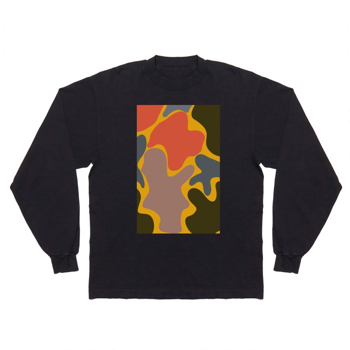 2 Abstract Shapes 220725 Valourine Digital Design Long Sleeve T Shirt