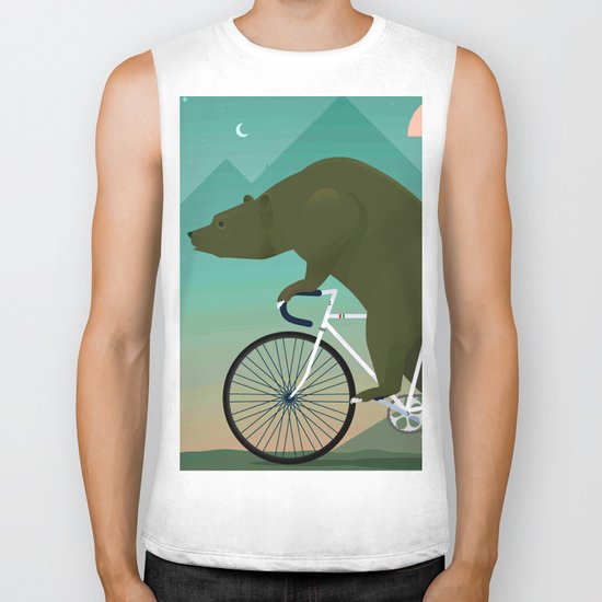 Bear Rider Biker Tank