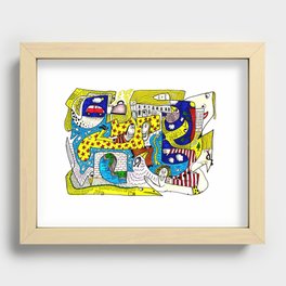 Squoodle 5 Recessed Framed Print