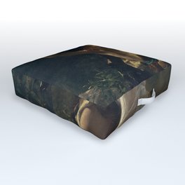 The Storm by Pierre Auguste Cot Outdoor Floor Cushion