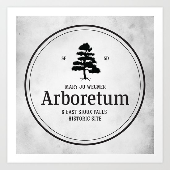 Mary Jo Wegner Arboretum Art Print