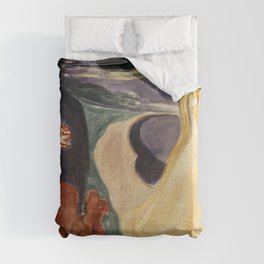 Edvard Munch - Seperation 1896 Duvet Cover