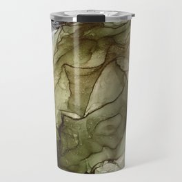 Calm Nature- Earth Inspired Abstract Painting Travel Mug