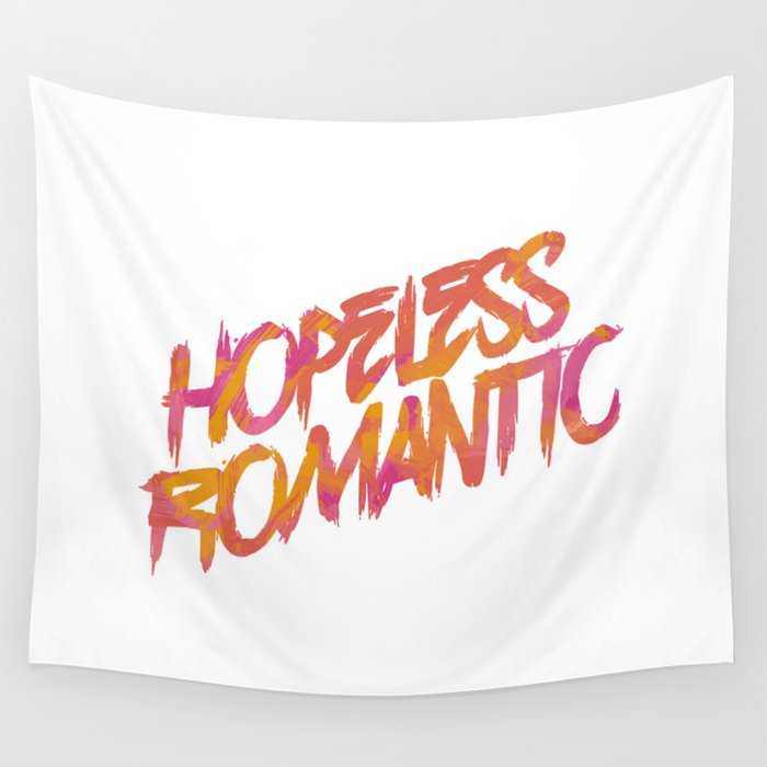 Hopeless Romantic Wall Tapestry