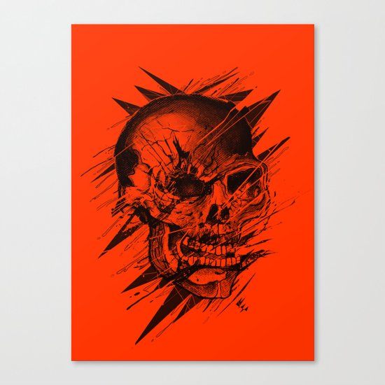 Skull's Not Dead Canvas Print