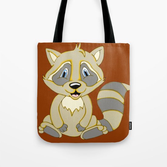 Rocky Raccoon Tote Bag
