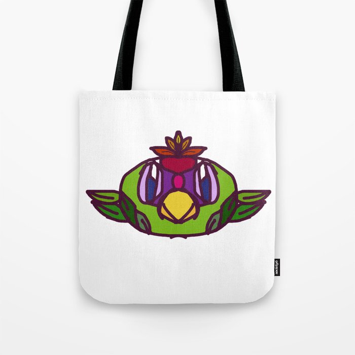 Carrot the Parrot Tote Bag