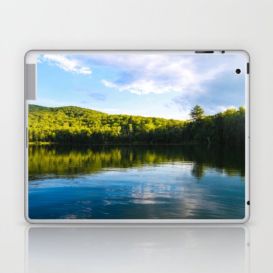 Small Pond in Glover, Vermont - Reflections Laptop & iPad Skin