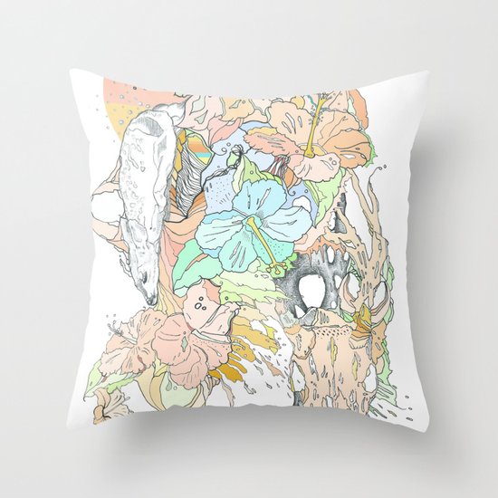 seventeenth daydream Throw Pillow