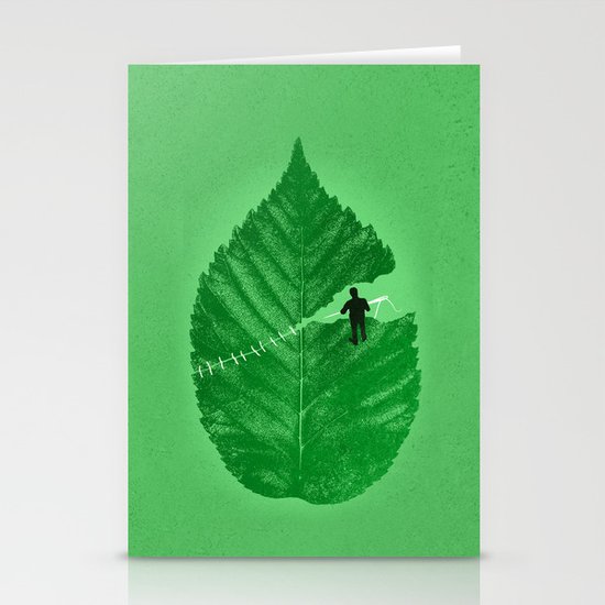 Loose Leaf Stationery Cards