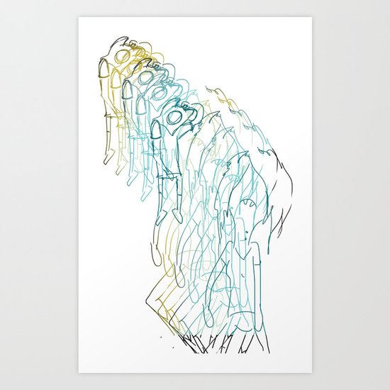 Finn's Dream Art Print