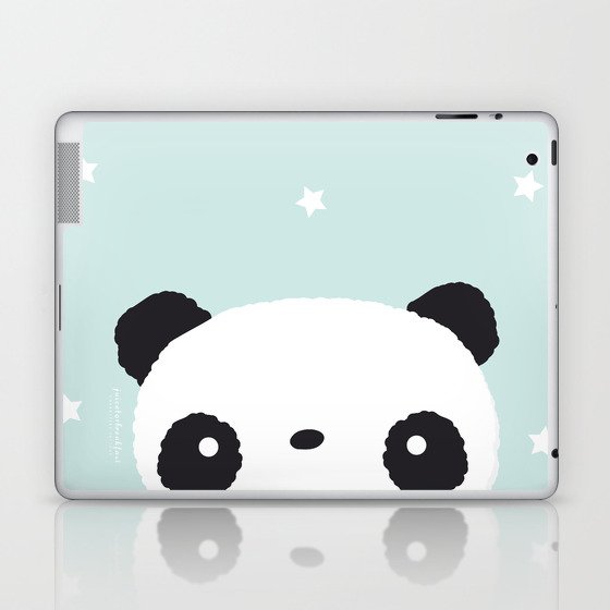 Panda in love Laptop & iPad Skin