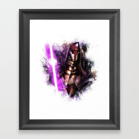 Darth Revan Framed Art Print