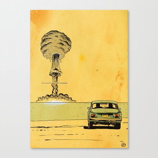 The End Canvas Print
