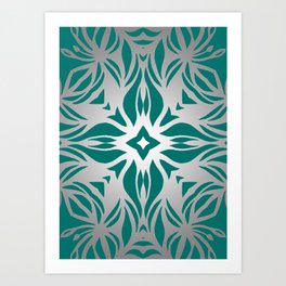 Four-leaf clover Art Print