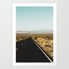 Road to Nowhere - Death Valley Art Print