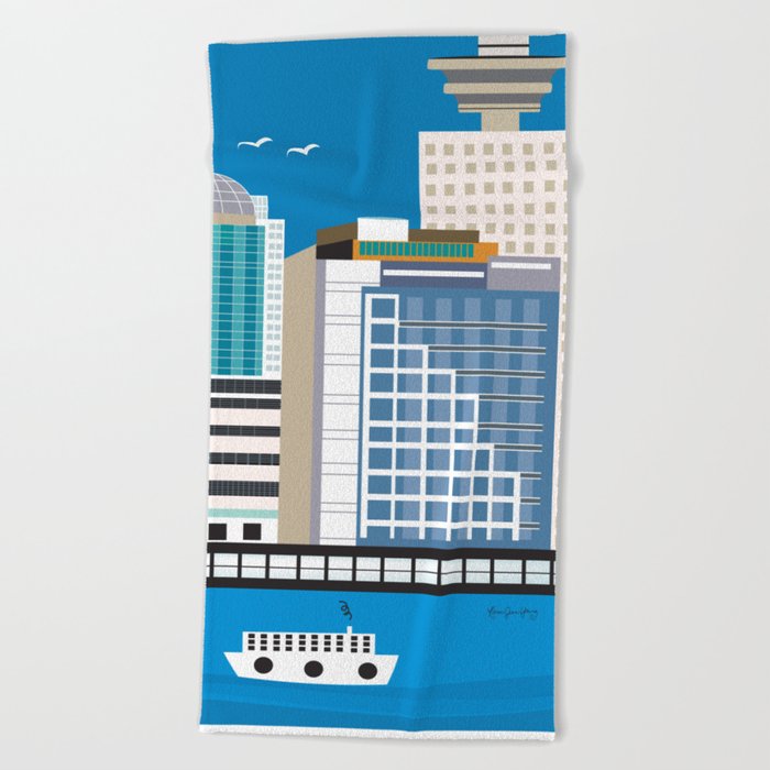 Beach top towel vancouver