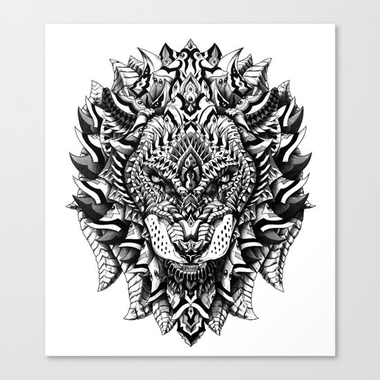 King of the Jungle Canvas Print