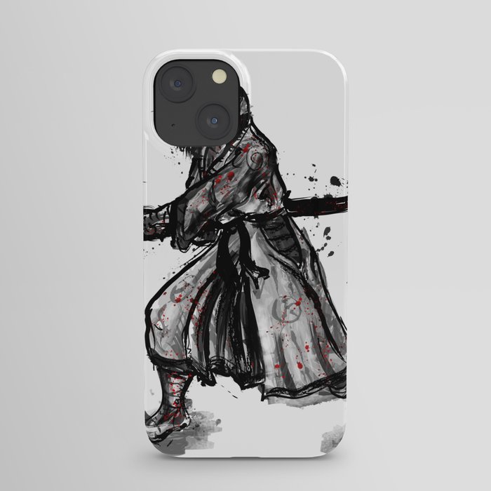 Bloody Samurai iPhone Case