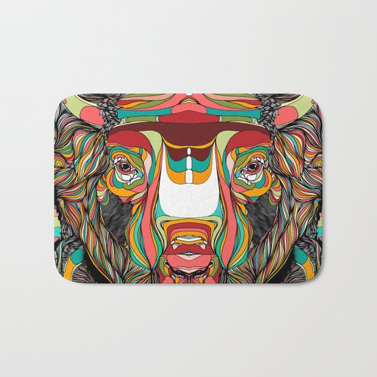 Bison (Feat. Bryan Gallardo) Bath Mat