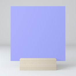 Pastel Periwinkle Blue Mini Art Print