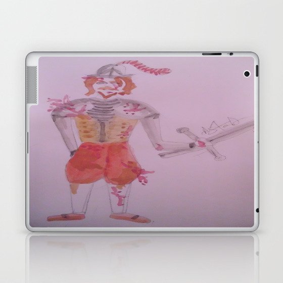 A Battle Scarred Conquistador. Laptop & iPad Skin