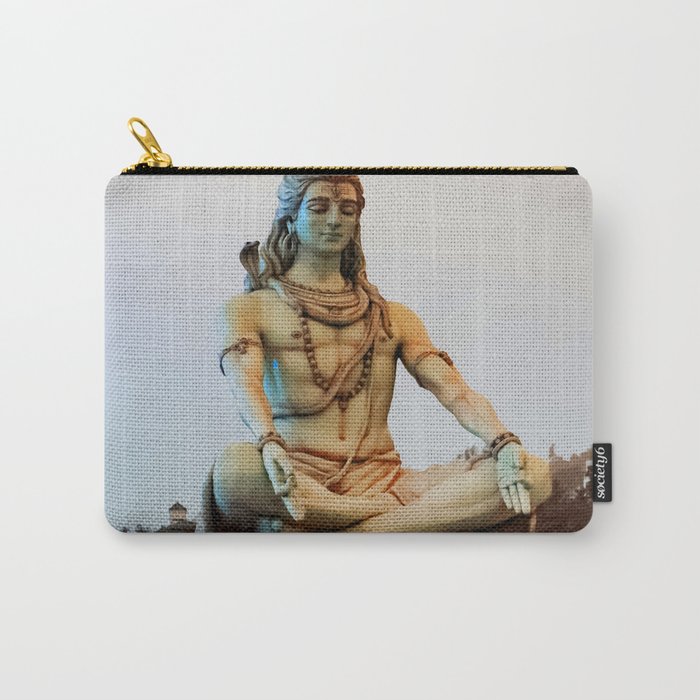 Lord Shiva Meditating Carry-All Pouch
