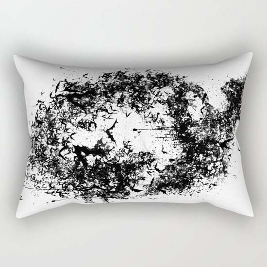 A Dark Cave Rectangular Pillow