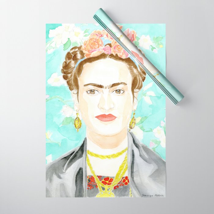 Frida Kahlo Wrapping Paper