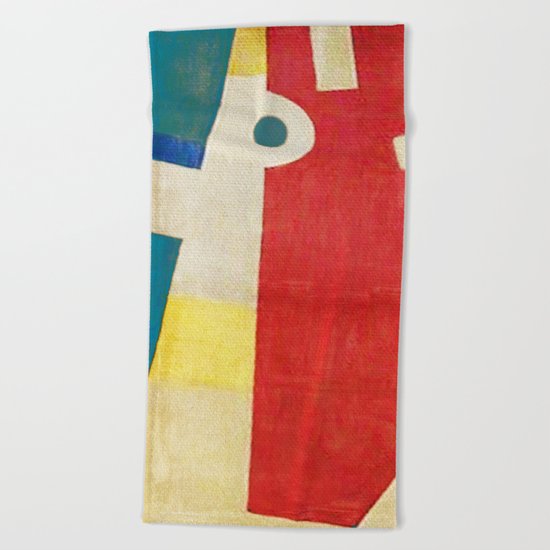 An Antelope in Escape Beach Towel