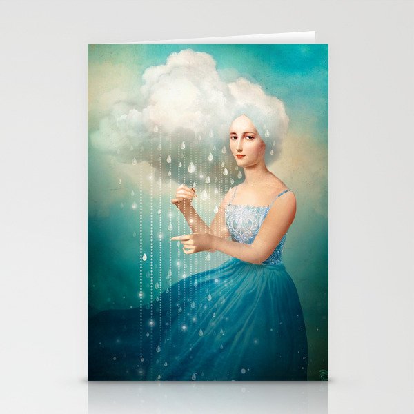 Melody of Rain Stationery Cards
