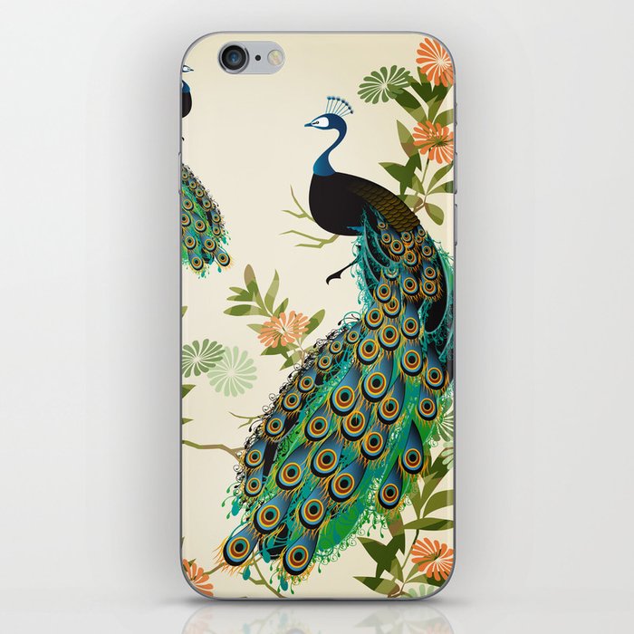 Peacocks iPhone Skin