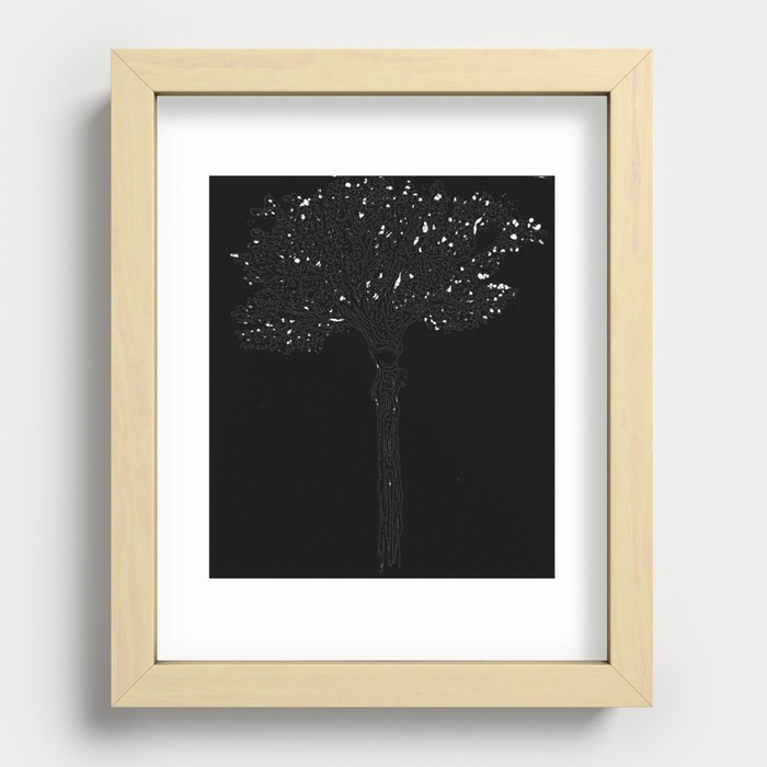 Tree Recessed Framed Print
