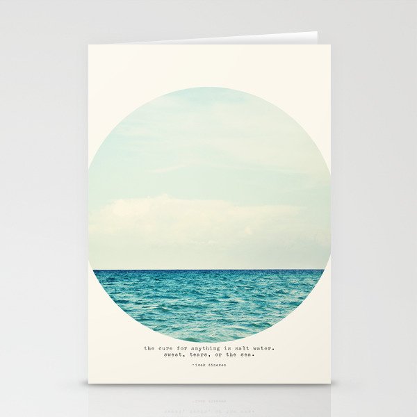 Salt Water Cure Stationery Cards