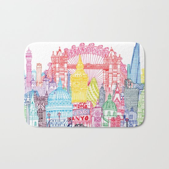 London Towers Bath Mat