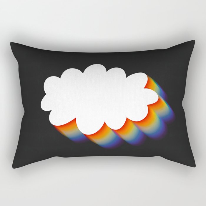 It's rainbow's turn 4 Rectangular Pillow