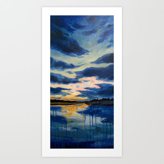 Campfire Art Print