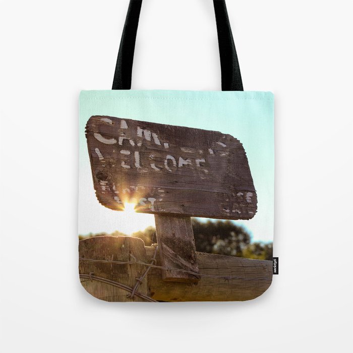 Campers Welcome Tote Bag